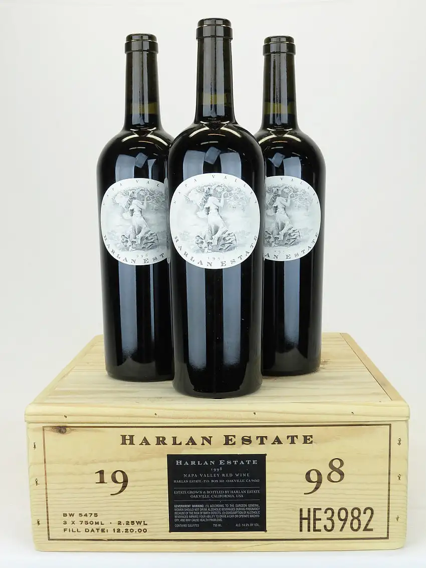 1998 Harlan Estate, Napa Valley, Case of 3 Btls