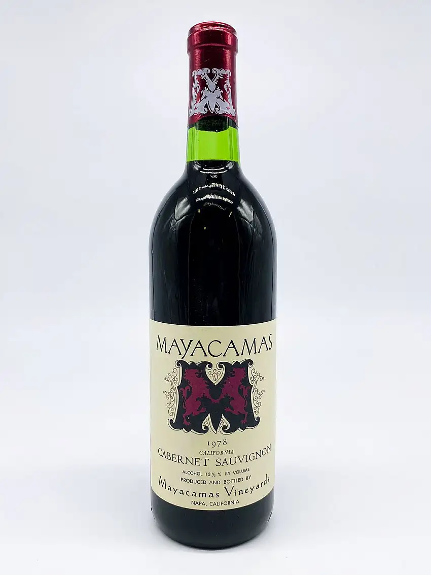 1978 Mayacamas, Cabernet Sauvignon, Mt. Veeder, Bottle (750ml)