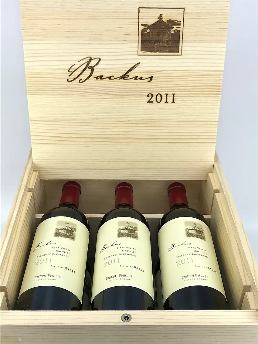 2011 Joseph Phelps, Backus Vineyard Cabernet Sauvignon, Oakville, Case of 6 btls