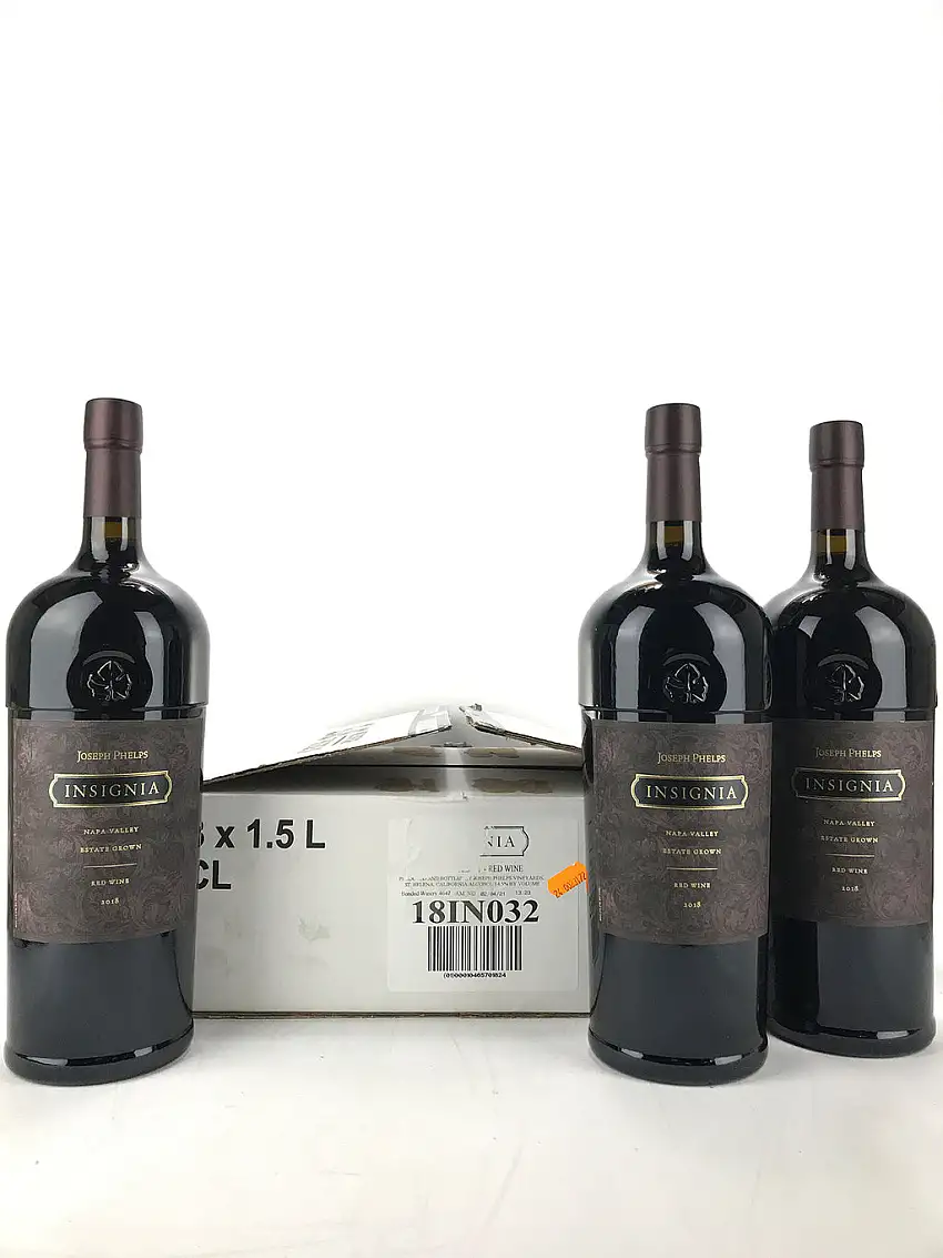 2018 Joseph Phelps, Insignia, Napa Valley, Case of 3 Magnum