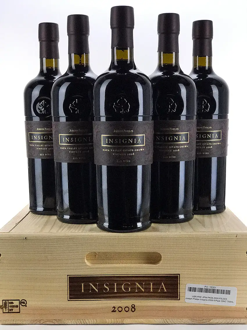 2008 Joseph Phelps, Insignia, Napa Valley, Case of 6 btls