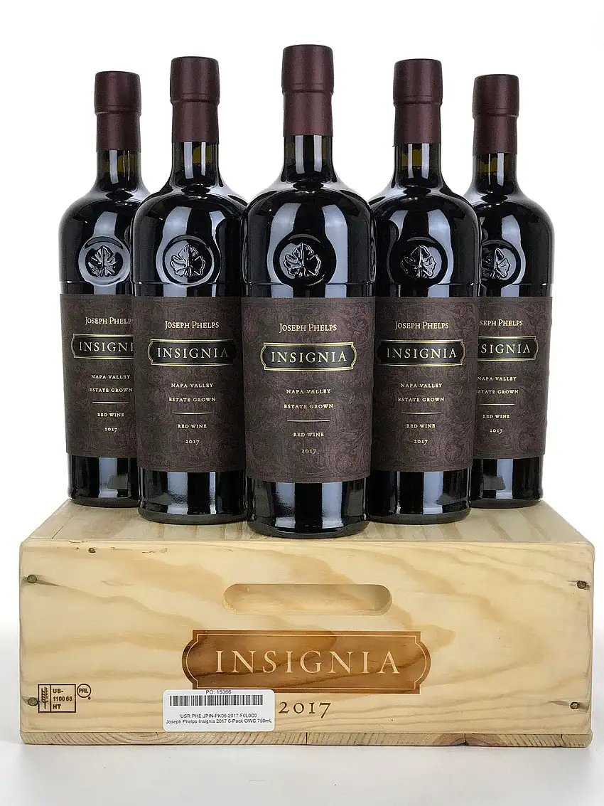 2017 Joseph Phelps, Insignia, Napa Valley, Case of 6 btls