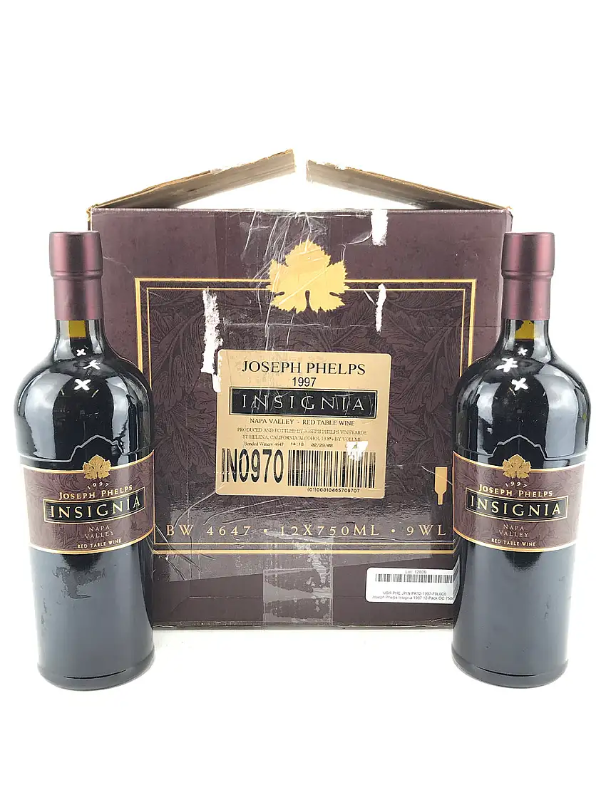1997 Joseph Phelps, Insignia, Napa Valley, Case of 12 btls