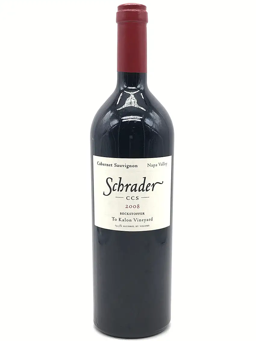 2008 Schrader Cellars, CCS Beckstoffer To Kalon Vineyard Cabernet Sauvignon, Napa Valley, Bottle (750ml)