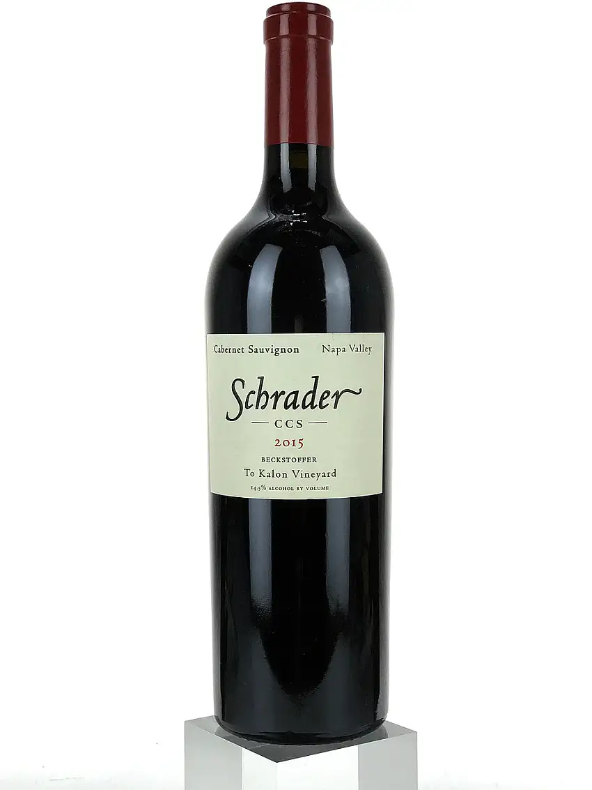 2015 Schrader Cellars, CCS Beckstoffer To Kalon Vineyard Cabernet Sauvignon, Napa Valley, Bottle (750ml)
