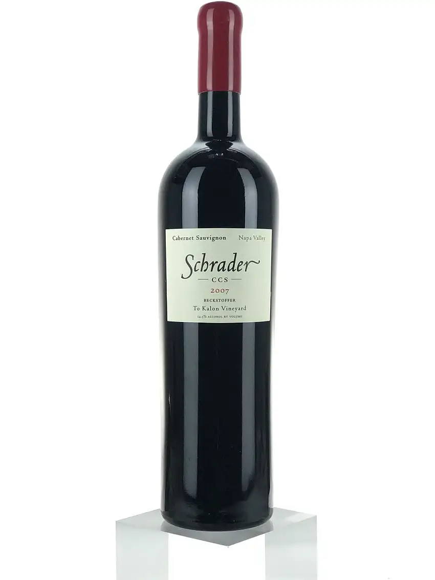 2007 Schrader Cellars, CCS Beckstoffer To Kalon Vineyard Cabernet Sauvignon, Napa Valley, Magnum (1.5L) OWC [Non-Production Format]