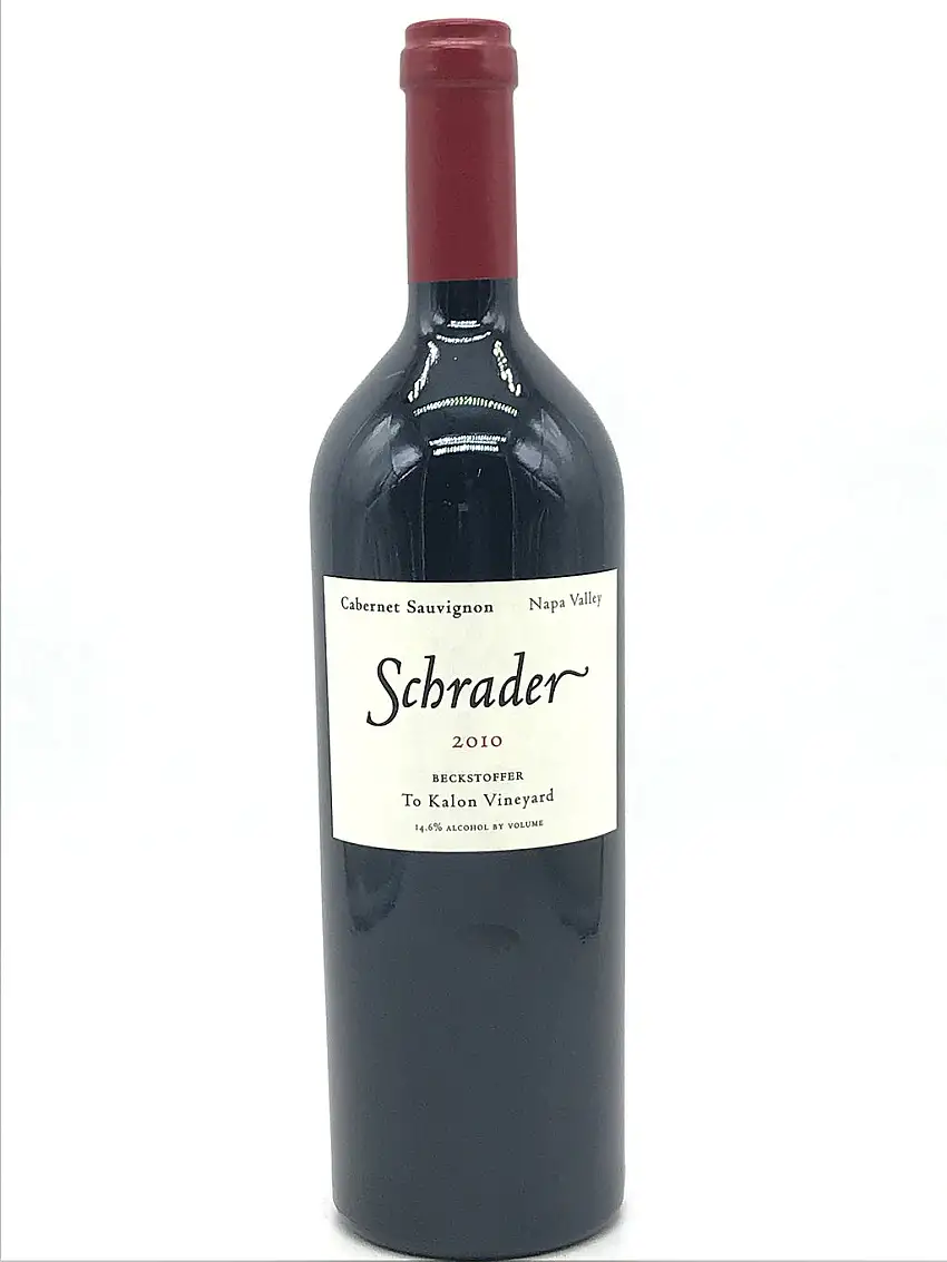 2010 Schrader Cellars, Beckstoffer To Kalon Vineyard Cabernet Sauvignon, Napa Valley, Bottle (750ml)