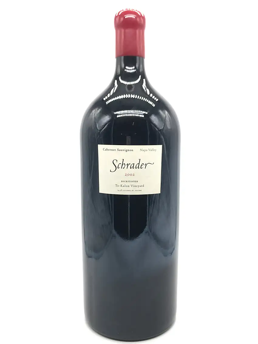 2002 Schrader Cellars, Beckstoffer To Kalon Vineyard Cabernet Sauvignon, Napa Valley, 6ltr [Non Production Format - cut capsule]
