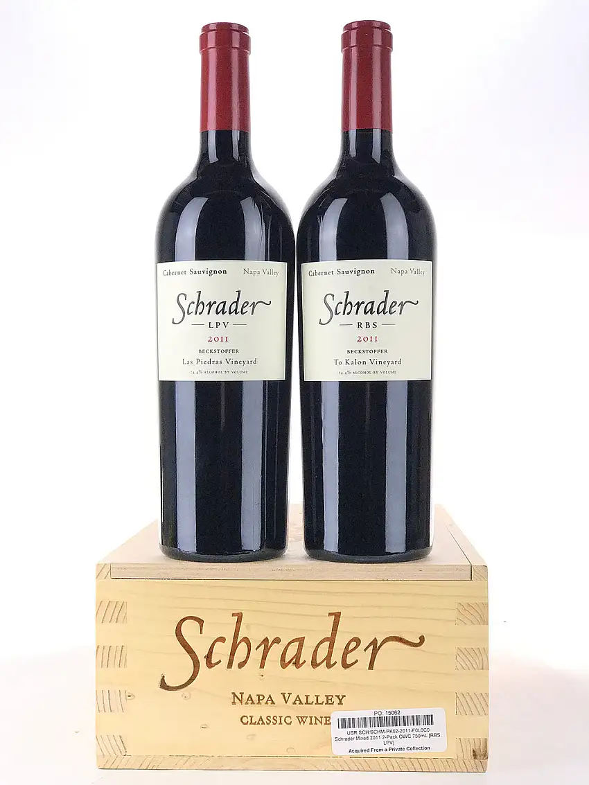 2011 Schrader Cellars, RBS Beckstoffer To Kalon Vineyard Cabernet Sauvignon, Napa Valley, Case of 2 Btls [RBS, LPV]