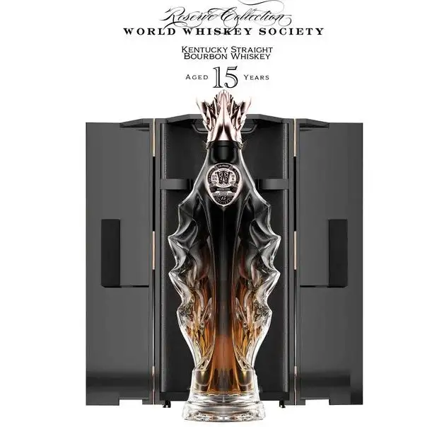 World Whiskey Society Masterfully Crafted 15 Year Kentucky Bourbon Whiskey 750ml