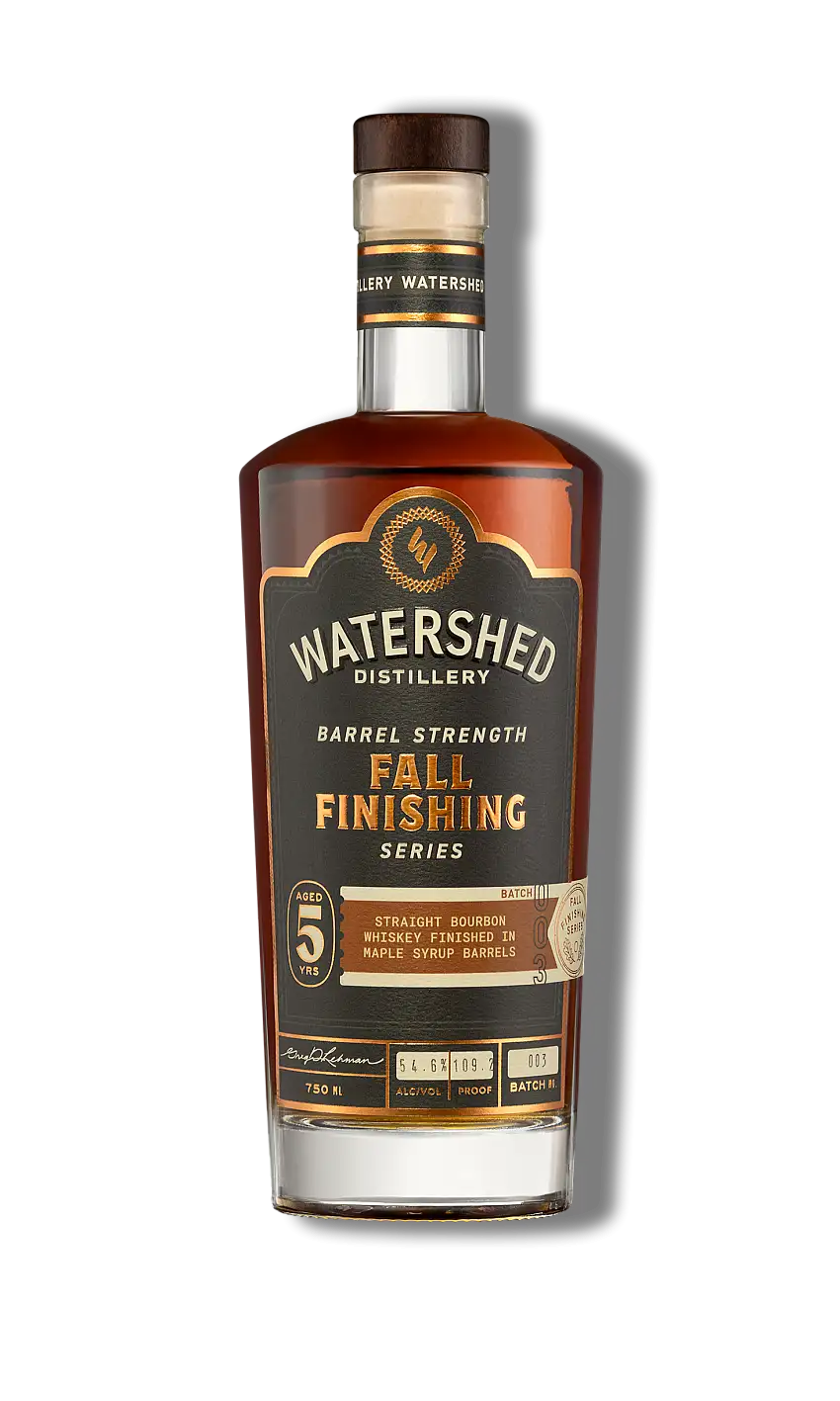 Watershed Fall Finishing Series Barrel Strength Bourbon Finish In Maple Syrup Barrels 750ml