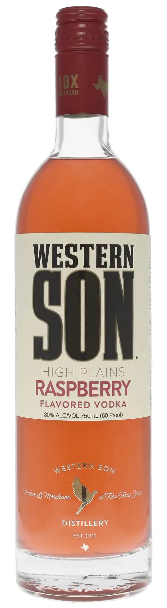 Western Son High Plains Raspberry Flavored Vodka 750ml