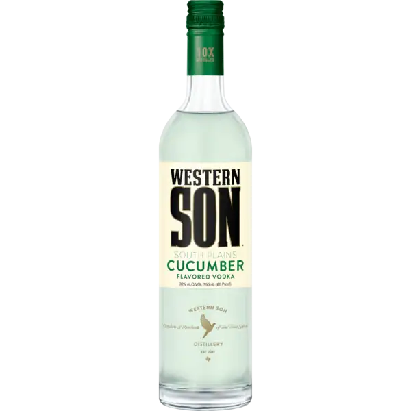 Western Son South Plains Cucumber Vodka 750ml