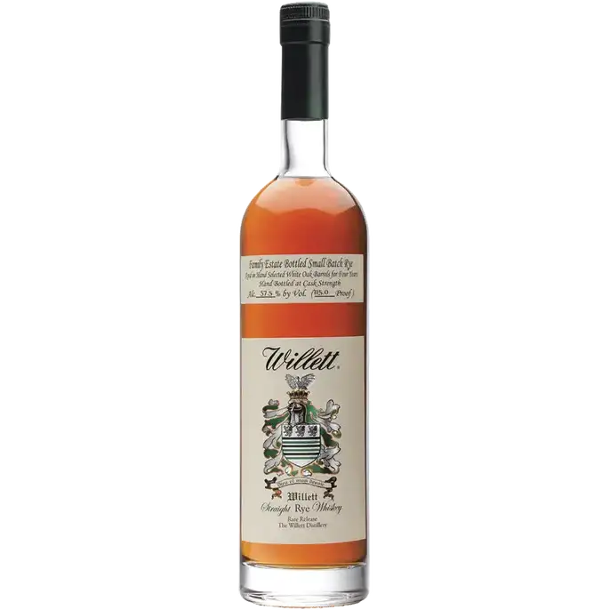 Willett Family Estate 'Small Batch' 4 Year Straight Rye Whiskey, Kentucky, USA