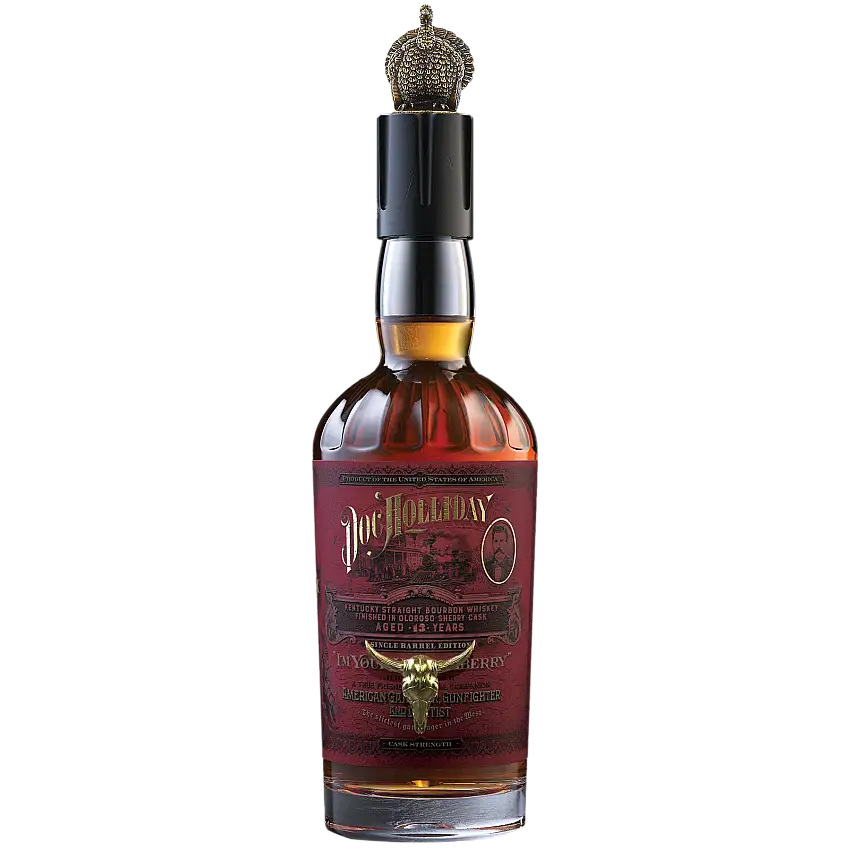 World Whiskey Society Doc Holliday Oloroso Cask Finish Thanksgiving Release 13 Year Old Straight Bourbon Whiskey 750ml