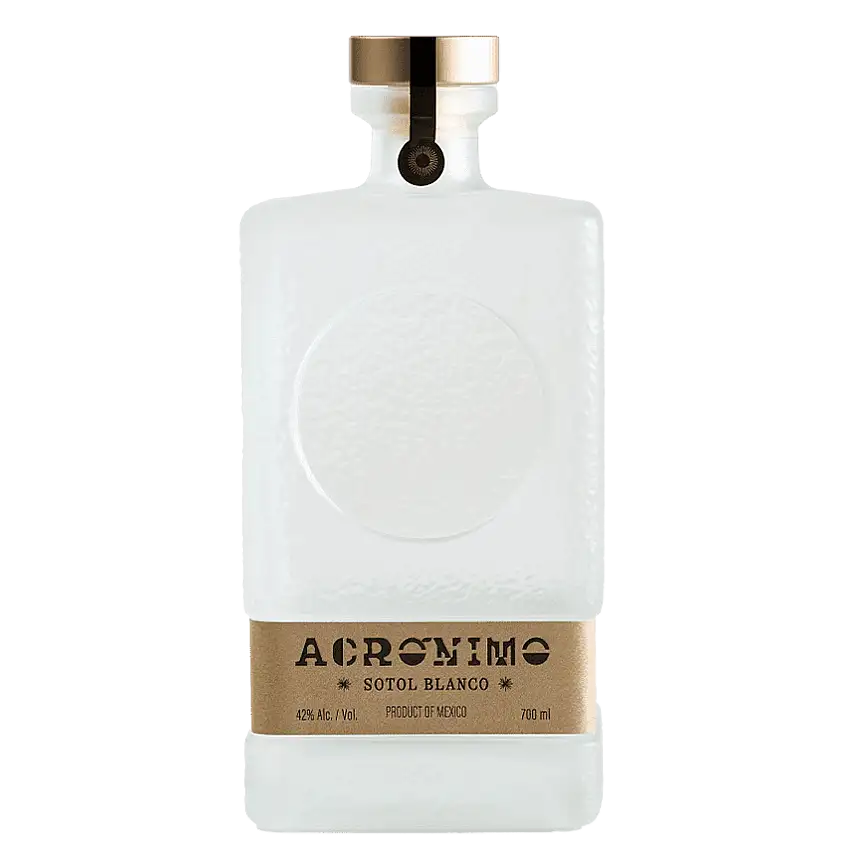 Acrónimo Sotol Blanco 700ml Artisanal Mexican Sotol