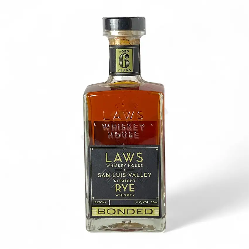 A.D. Laws San Luis Valley Bonded 6 Year Old Straight Rye Whiskey 750ml