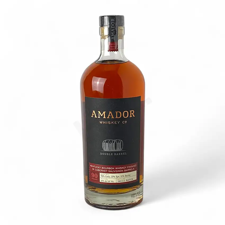 Amador Whiskey Co. 'Double Barrel' Small Batch Cabernet Sauvignon Cask Finish Kentucky Bourbon Whiskey 750ml