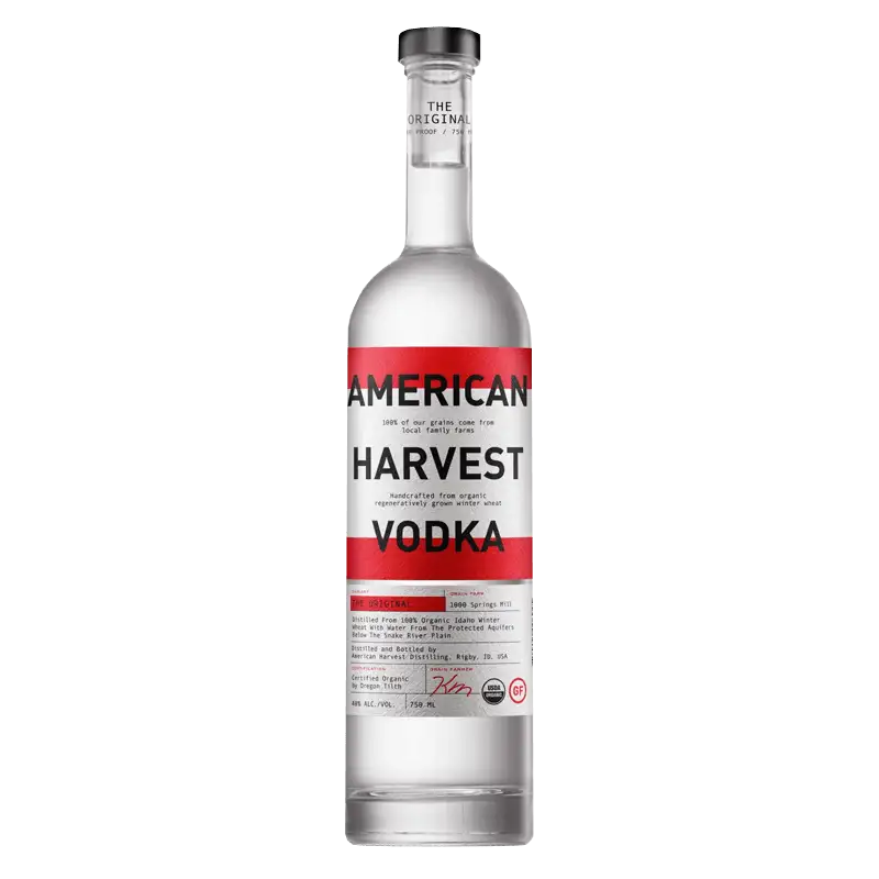 American Harvest Red Organic Vodka