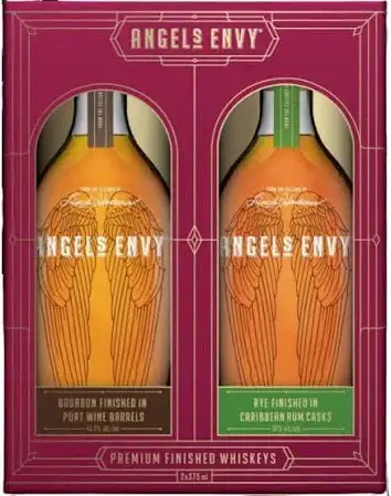 Angel’s Envy Bourbon & Rye 375ML Bundle