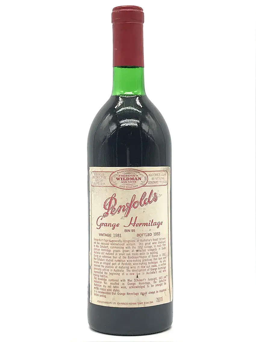 1981 Penfolds, Grange Hermitage, South Australia, Bottle (750ml)