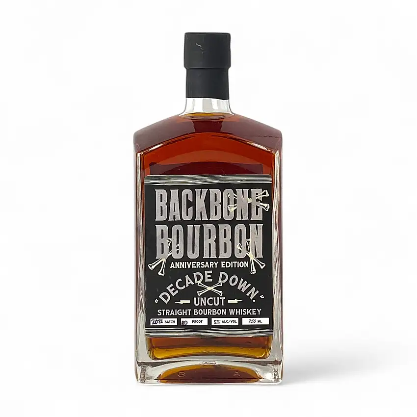 Backbone Anniversary Edition 'Decade Down' Uncut Straight Bourbon Whiskey 750ml