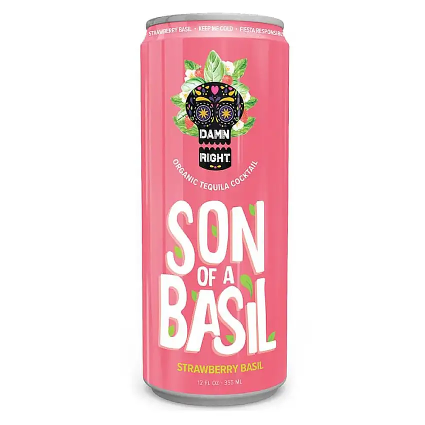 Damn Right Cocktails Son Of A Basil Strawberry