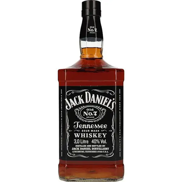 Jack Daniel's Old No. 7 Tennessee Whiskey Double Magnum 3 Litre