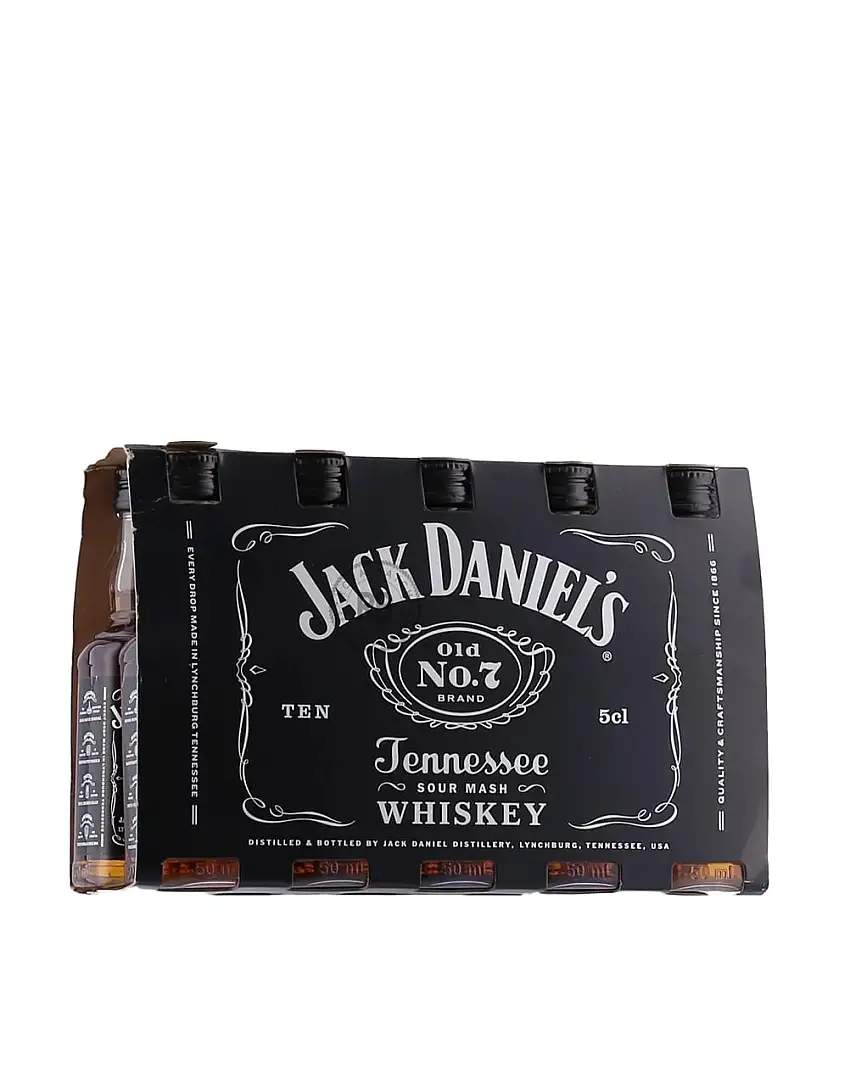 Jack Daniel s Old No 7 Tennessee Whiskey 50ml 10pk