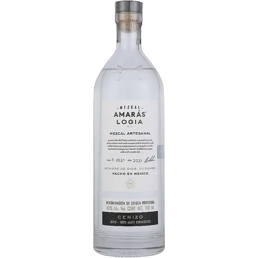 Amaras Mezcal Logia Cenizo 86 700Ml Spirits