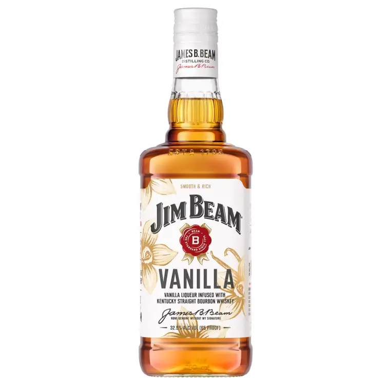 Jim Beam Vanilla Flavored Whiskey 65 1 75L 1.75L