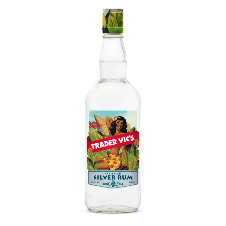 TRADER VIC S LIGHT RUM SILVER 80 1 75L Spirits 1.75L