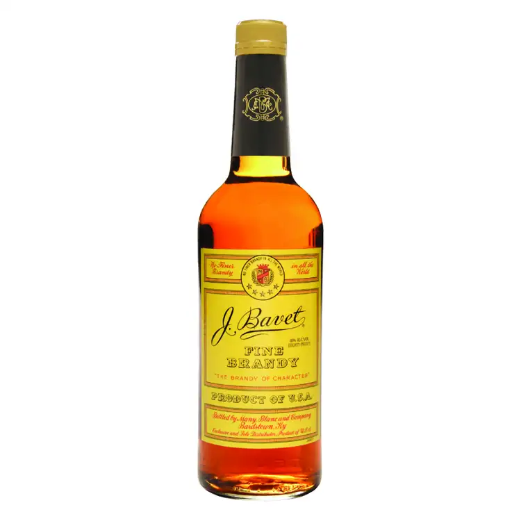 J Bavet Brandy Fine 80 1L Spirits