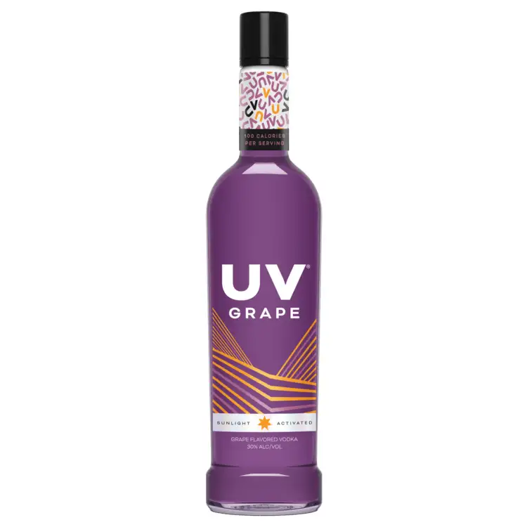 Uv Grape Flavored Vodka 60 1 75L 1.75L