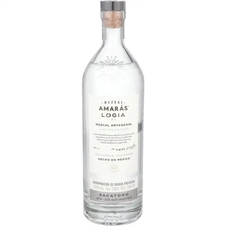 Amaras Mezcal Logia Sacatoro 86 700Ml Spirits
