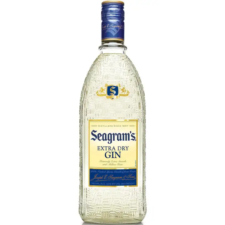 Seagram S Extra Dry Gin 80 1L