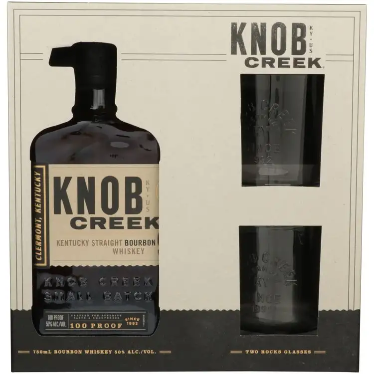 Knob Creek Straight Bourbon Small Batch 9 Yr 100 1 75L