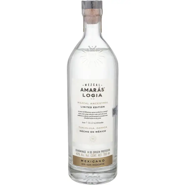 Amaras Mezcal Logia Mexicano 86 700Ml Spirits