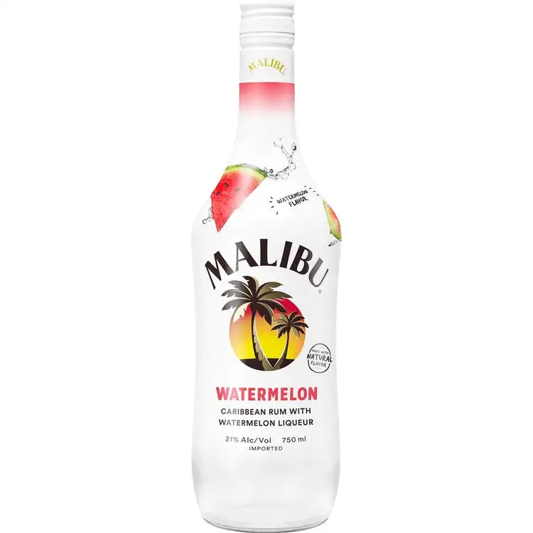 Malibu Watermelon Flavored Rum 42 1 75L 1.75L