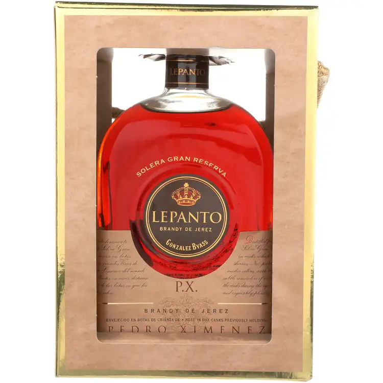 Lepanto Brandy De Jerez Pedro Ximenez Solera Gran Reserva