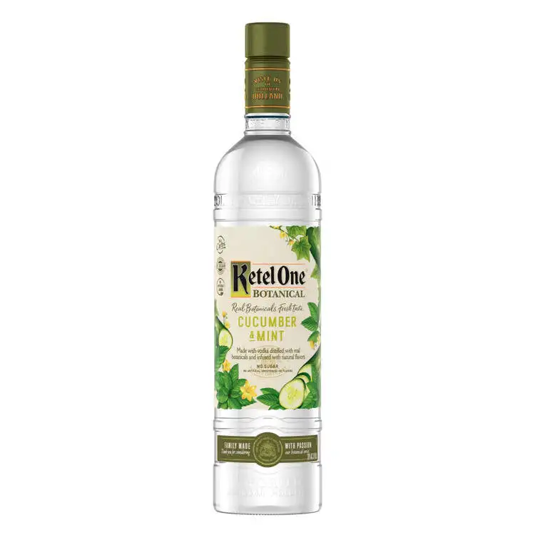Ketel One Cucumber Mint Flavored Vodka Botanical 60 1L