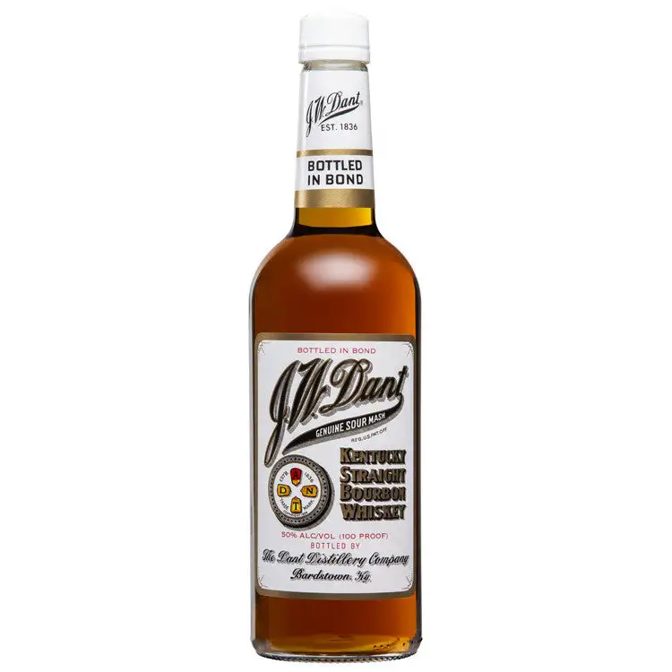 J W Dant Straight Bourbon Bottled In Bond 100 1L Whiskey