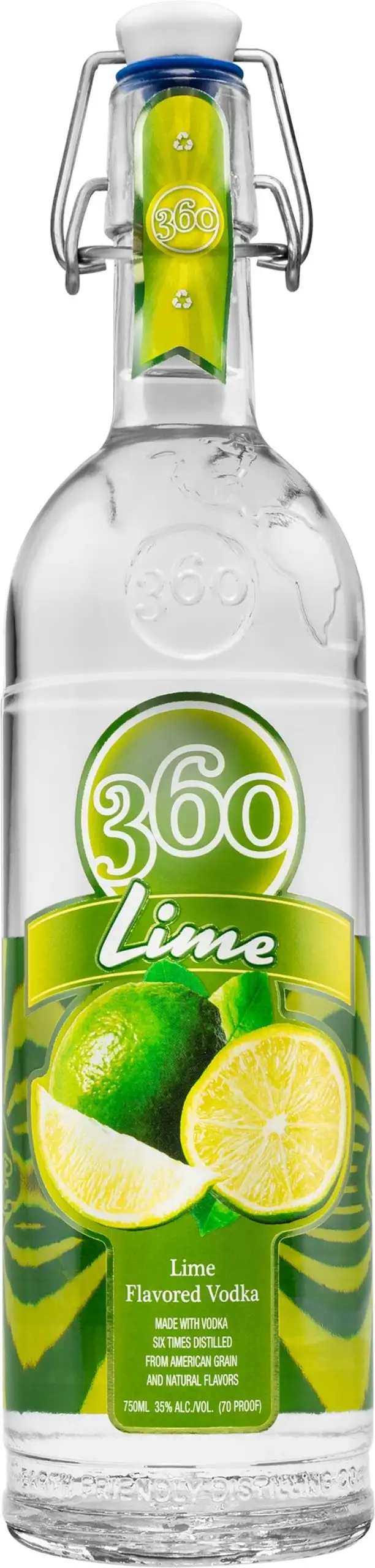 360 Vodka Lime 360L