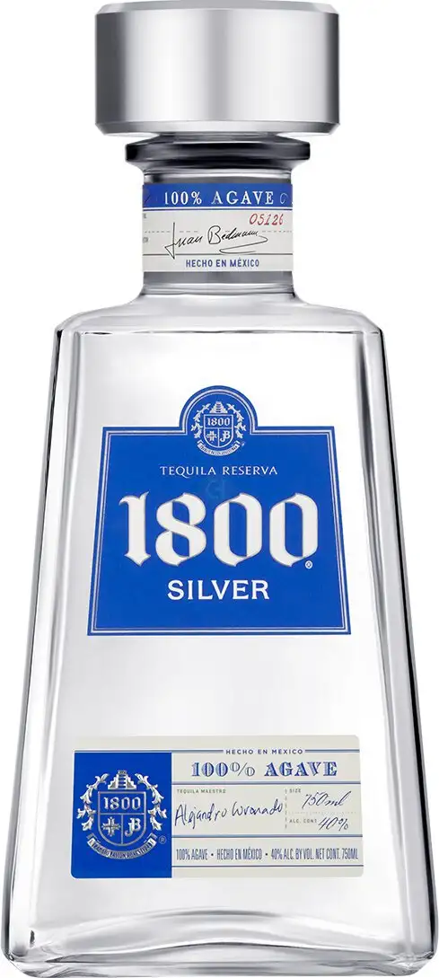 1800 Silver Tequila 1 75L 1.75L