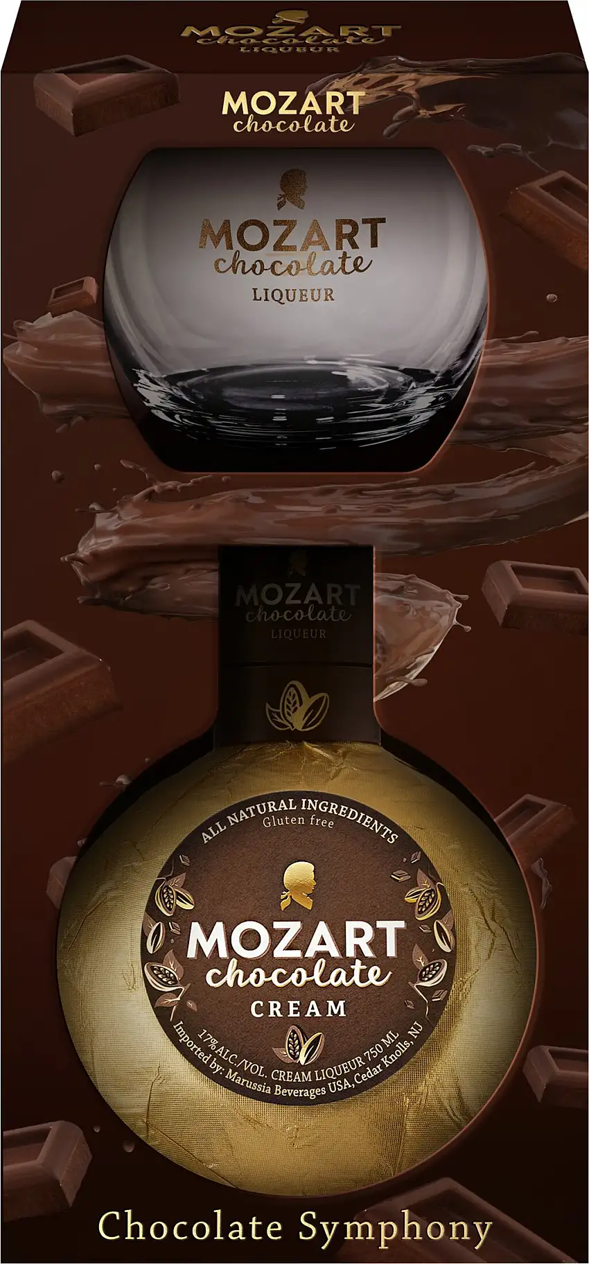 Mozart Chocolate Cream Liqueur 750ml spirits
