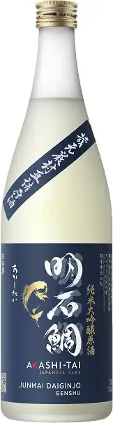 Akashi Tai Sake Junmai Daiginjo Genshu spirits