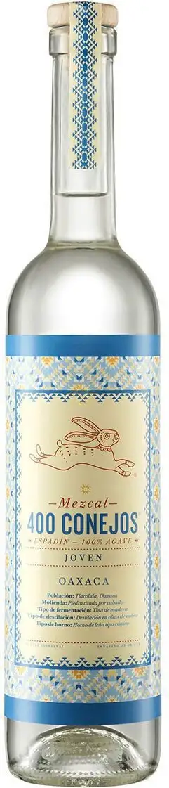 400 Conejos Joven Mezcal Artesanal spirits