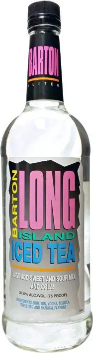 Barton Long Island Iced Tea spirits