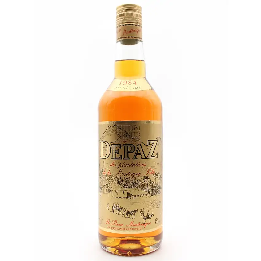 Rhum Vieux Depaz 1984