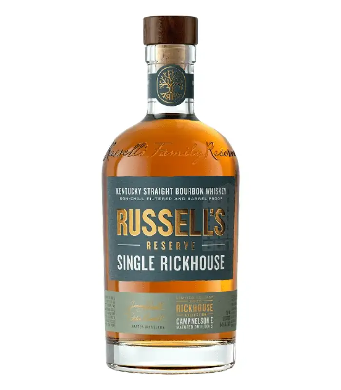 Russell’s Reserve Single Rickhouse 2025 Camp Nelson E Bourbon Whiskey